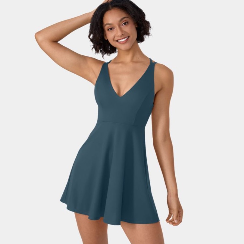 Halara mini crossbody dress